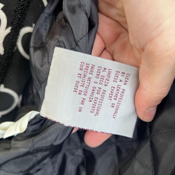 JLC Adventures On The Wing American Classics Black Leather Moto Jacket Medium - Picture 14 of 14